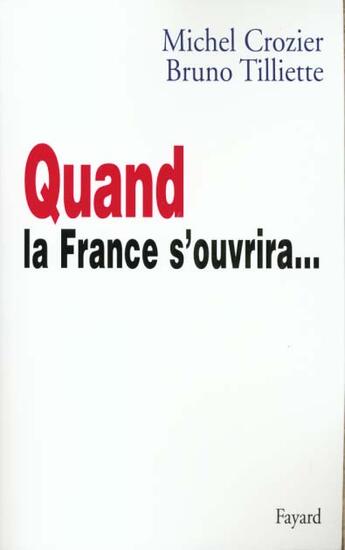 Couverture du livre « Du Mauvais Gouvernement » de Michel Crozier et Bruno Tilliette aux éditions Fayard