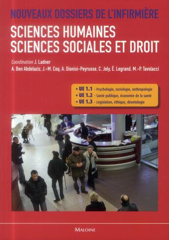 Couverture du livre « Psychologie, sociologie, anthropologie » de  aux éditions Maloine