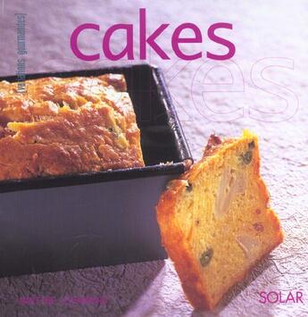 Couverture du livre « Cakes » de Martine Lizambard aux éditions Solar