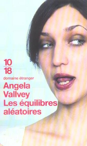 Couverture du livre « Les equilibres aleatoires » de Angela Vallvey aux éditions 10/18