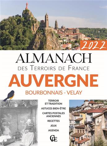 Couverture du livre « Almanach Auvergne (édition 2022) » de  aux éditions Creations Du Pelican