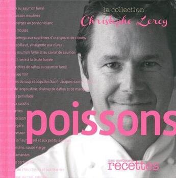 Couverture du livre « Poissons » de Christophe Leroy aux éditions Mes Meilleures Recettes