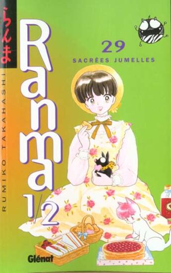 Couverture du livre « Ranma 1/2 Tome 29 : sacrées jumelles » de Rumiko Takahashi aux éditions Glenat