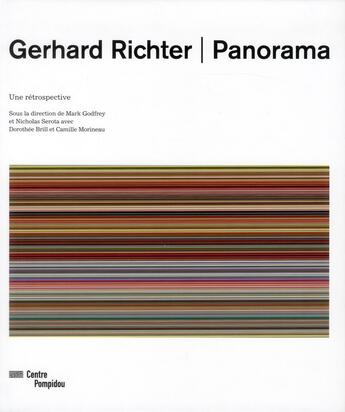 Couverture du livre « Gerhard Richter ; panorama ; catalogue de l'exposition » de Camille Morineau aux éditions Centre Pompidou