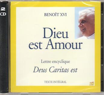 Couverture du livre « Dieu Est Amour - Deus Caritas Est  (Cd Audio) » de Benoit Xvi aux éditions Ns Video