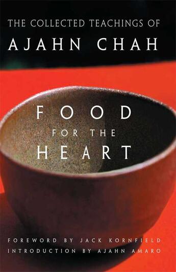 Couverture du livre « Food for the Heart » de Chah Barry aux éditions Wisdom Publications