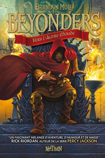 Couverture du livre « Beyonders Tome 1 ; vers l'autre monde » de Brandon Mull aux éditions Nathan