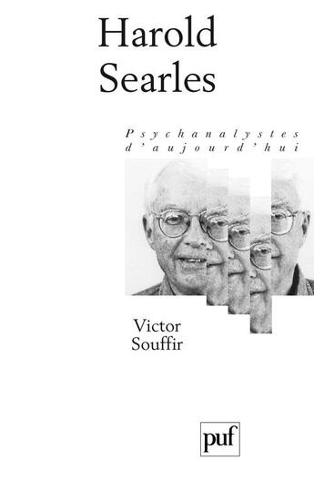 Couverture du livre « Harold Searles » de Victor Souffir aux éditions Puf