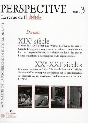 Couverture du livre « Perspectives t.7 » de Auteurs Divers aux éditions Inha