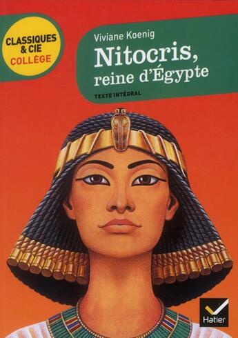 Couverture du livre « Nitocris, reine d'Egypte » de Viviane Koenig aux éditions Hatier