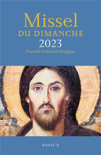 Couverture du livre « Missel du dimanche (édition 2023) » de  aux éditions Bayard