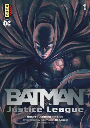 Couverture du livre « Batman and the Justice League Tome 1 » de Shiori Teshirogi aux éditions Kana