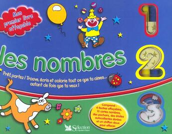 Couverture du livre « Les nombres ; mon premier livre effacable » de  aux éditions Selection Du Reader's Digest