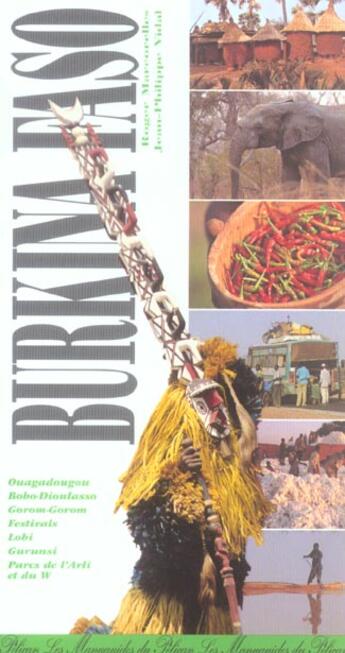 Couverture du livre « Burkina faso » de Jean-Philippe Vidal et Roger Marcorelles aux éditions La Manufacture