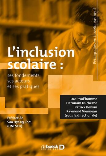 Couverture du livre « L'inclusion scolaire » de  aux éditions De Boeck Superieur