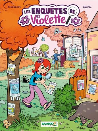 Couverture du livre « Les enquêtes de Violette t.1 » de Laurel et Frederic Neidhardt aux éditions Bamboo