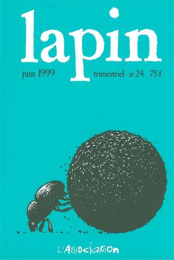 Couverture du livre « LAPIN n.24 » de  aux éditions L'association