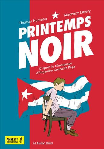 Couverture du livre « Printemps noir » de Maxence Emery et Thomas Humeau aux éditions La Boite A Bulles