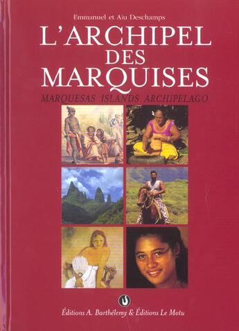 Couverture du livre « L'archipel des marquises anglais/francais » de Deschamps aux éditions Barthelemy Alain