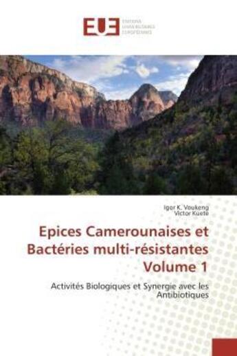 Couverture du livre « Epices camerounaises et bacteries multi-resistantes volume 1 - activites biologiques et synergie ave » de Voukeng/Kuete aux éditions Editions Universitaires Europeennes