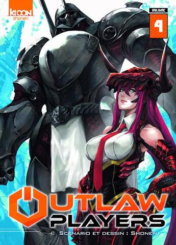 Couverture du livre « Outlaw players Tome 4 » de Shonen aux éditions Ki-oon