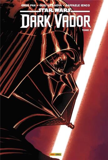 Couverture du livre « Star Wars - Dark Vador Tome 3 » de Greg Pak et Guiu Vilanova et Raffaele Ienco aux éditions Panini