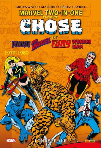 Couverture du livre « Marvel two-in-one : Intégrale vol.5 : 1979-1980 » de John Byrne et George Perez et Ralph Macchio et Mark Gruenwald aux éditions Panini