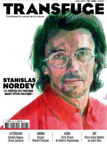 Couverture du livre « Transfuge n 148 : stanislas nordey - mai 2021 » de  aux éditions Transfuge