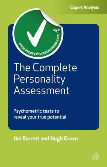 Couverture du livre « The Complete Personality Assessment » de Green Hugh aux éditions Kogan Page Digital