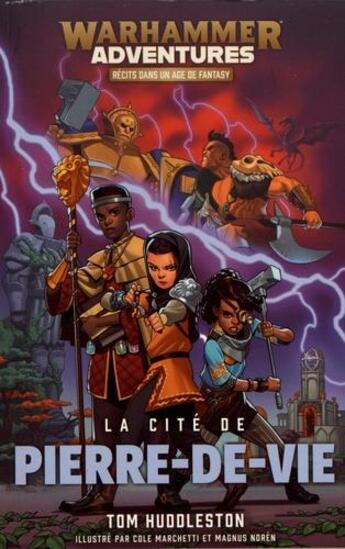 Couverture du livre « La cité de Pierre-de-Vie » de Tom Huddlestone aux éditions Black Library