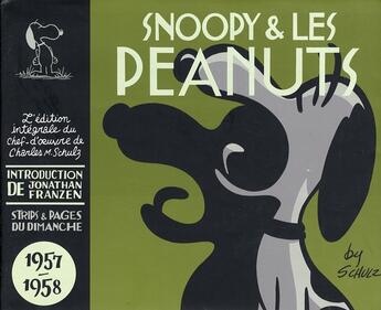 Couverture du livre « Snoopy et les Peanuts : Intégrale vol.4 : 1957-1958 » de Charles Monroe Schulz aux éditions Dargaud