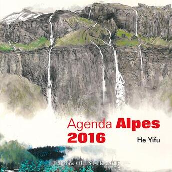 Couverture du livre « Agenda 2016, Alpes » de He Yifu aux éditions Ouest France