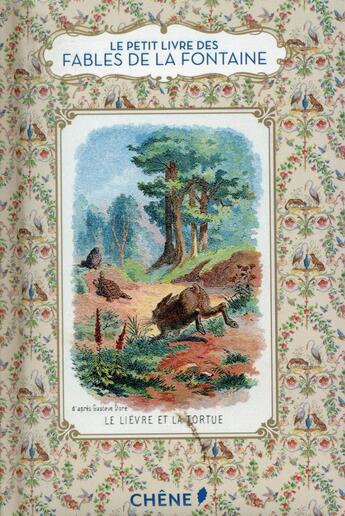 Couverture du livre « Le petit livre de(s) ; fables de la Fontaine » de  aux éditions Chene