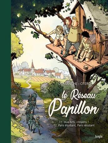 Couverture du livre « Le réseau Papillon : Intégrale Tomes 1 et 2 » de Nicolas Otero et Franck Dumanche aux éditions Jungle