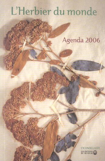 Couverture du livre « Agenda herbiers du monde » de  aux éditions Les Arenes
