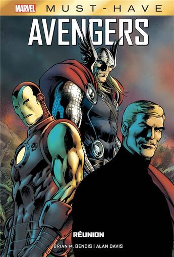 Couverture du livre « Avengers : réunion » de Alan Davis et Brian Michael Bendis aux éditions Panini