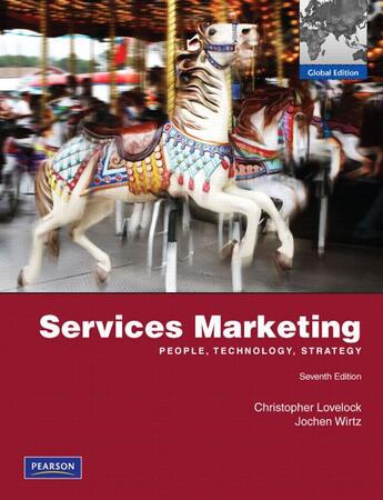 Couverture du livre « Service marketing ; people, technology, strategy (7e édition) » de Christopher Lovelock et Jochen Wirtz aux éditions Pearson