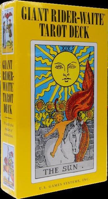 Couverture du livre « Tarot rider waite geant » de  aux éditions Usg Jeux