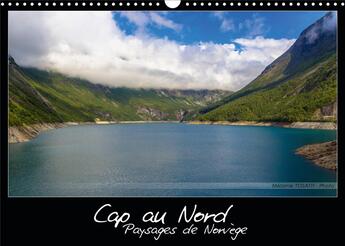 Couverture du livre « Cap au Nord - Paysages de Norvège (Calendrier mural 2020 DIN A3 horizontal) ; Calendrier illustré de paysages scandinaves (Calendrier mensuel, 14 Pages ) » de Melanie Tosatti aux éditions Calvendo