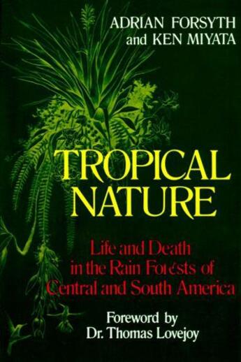 Couverture du livre « Tropical Nature » de Miyata Ken aux éditions Touchstone