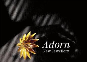 Couverture du livre « Adorn new jewellery » de Mansell Amanda aux éditions Laurence King