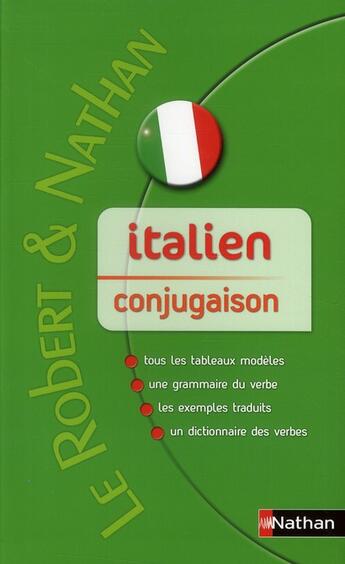 Couverture du livre « Italien ; conjugaison » de M. Ferdeghini-Varejka aux éditions Nathan