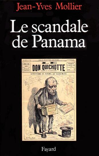 Couverture du livre « Le scandale de Panama » de Jean-Yves Mollier aux éditions Fayard