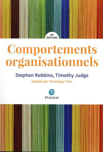 Couverture du livre « Comportements organisationnels 18e edition » de Robbins/Judge aux éditions Pearson