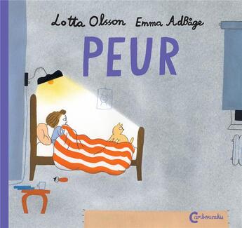 Couverture du livre « Peur » de Emma Adbage et Lotta Olsson aux éditions Cambourakis