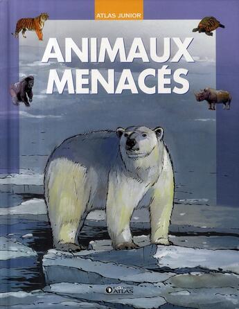 Couverture du livre « Animaux menacés » de  aux éditions Glenat Jeunesse