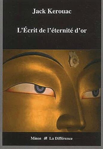 Couverture du livre « L'ecrit de l'eternite d'or » de Michel Waldberg aux éditions La Difference