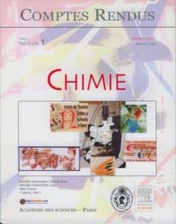 Couverture du livre « Comptes rendus academie des sciences, chimie, t.5, fascicule 1, janvier 2002 : gecom-concoord 2001 (1. » de  aux éditions Elsevier