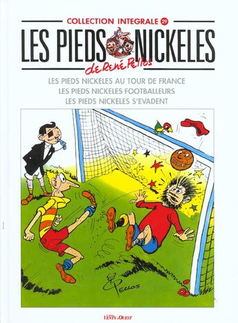 Couverture du livre « Les pieds nickelés ; intégrale t.29 » de Rene Pellos aux éditions Vents D'ouest