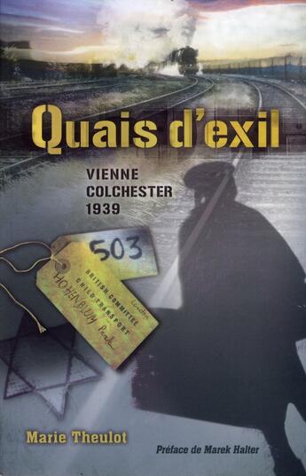 Couverture du livre « Quais d'exil » de Marie Theulot aux éditions Ourania